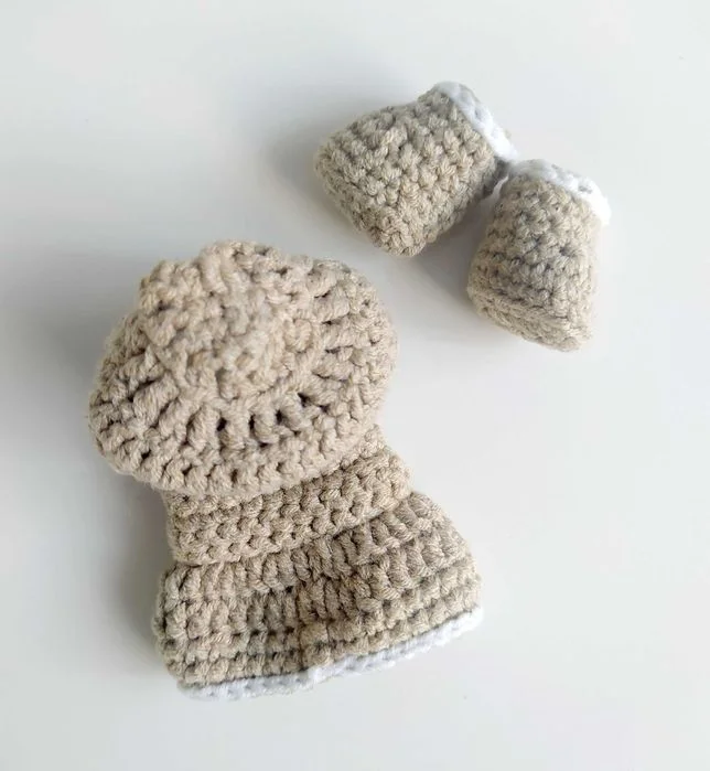 Szydełkowa eskimoska — figurka kolekcjonerska — zdjęcie 4
