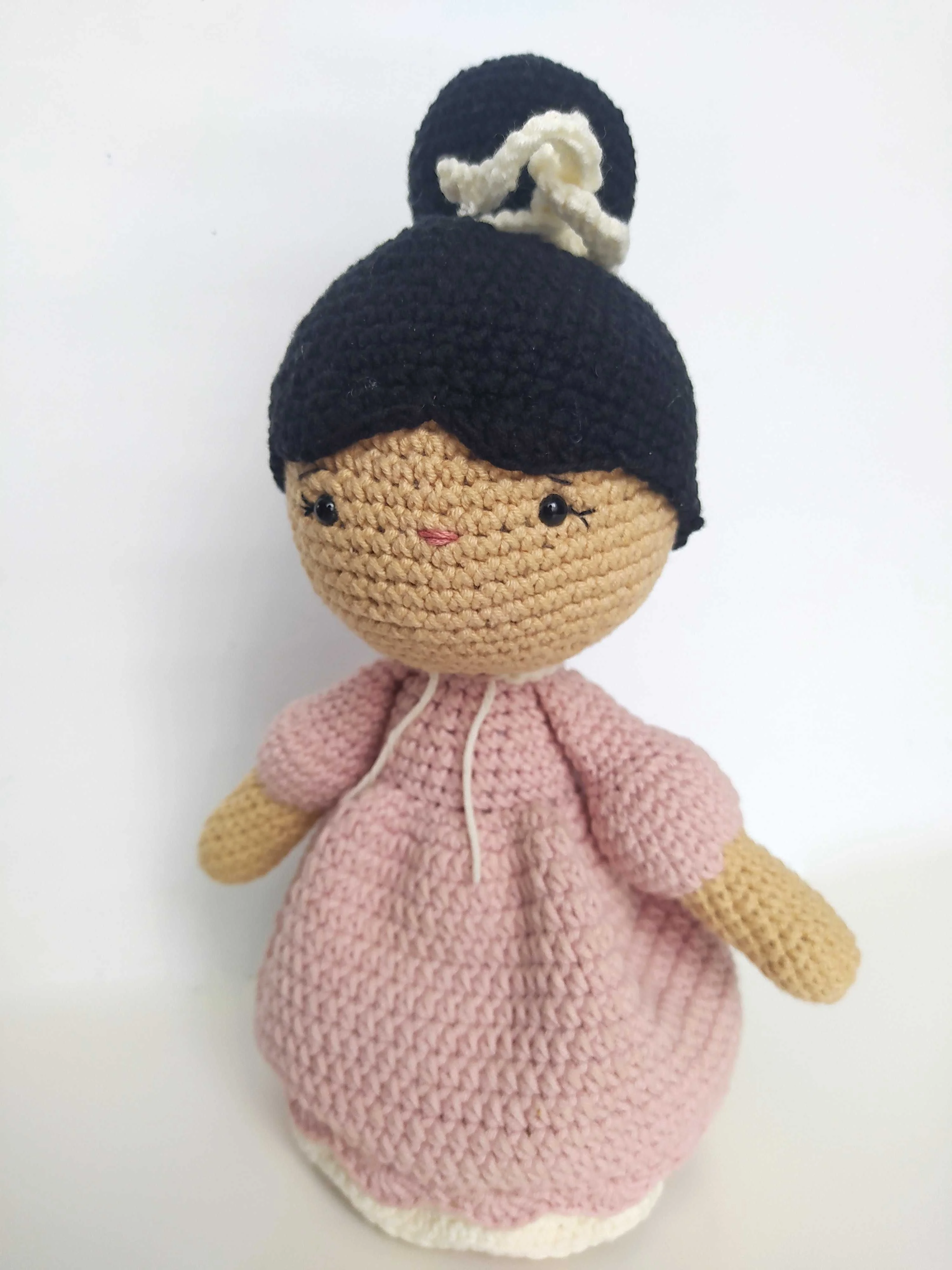 Szydełkowa figurka – księżniczka — zdjęcie 2