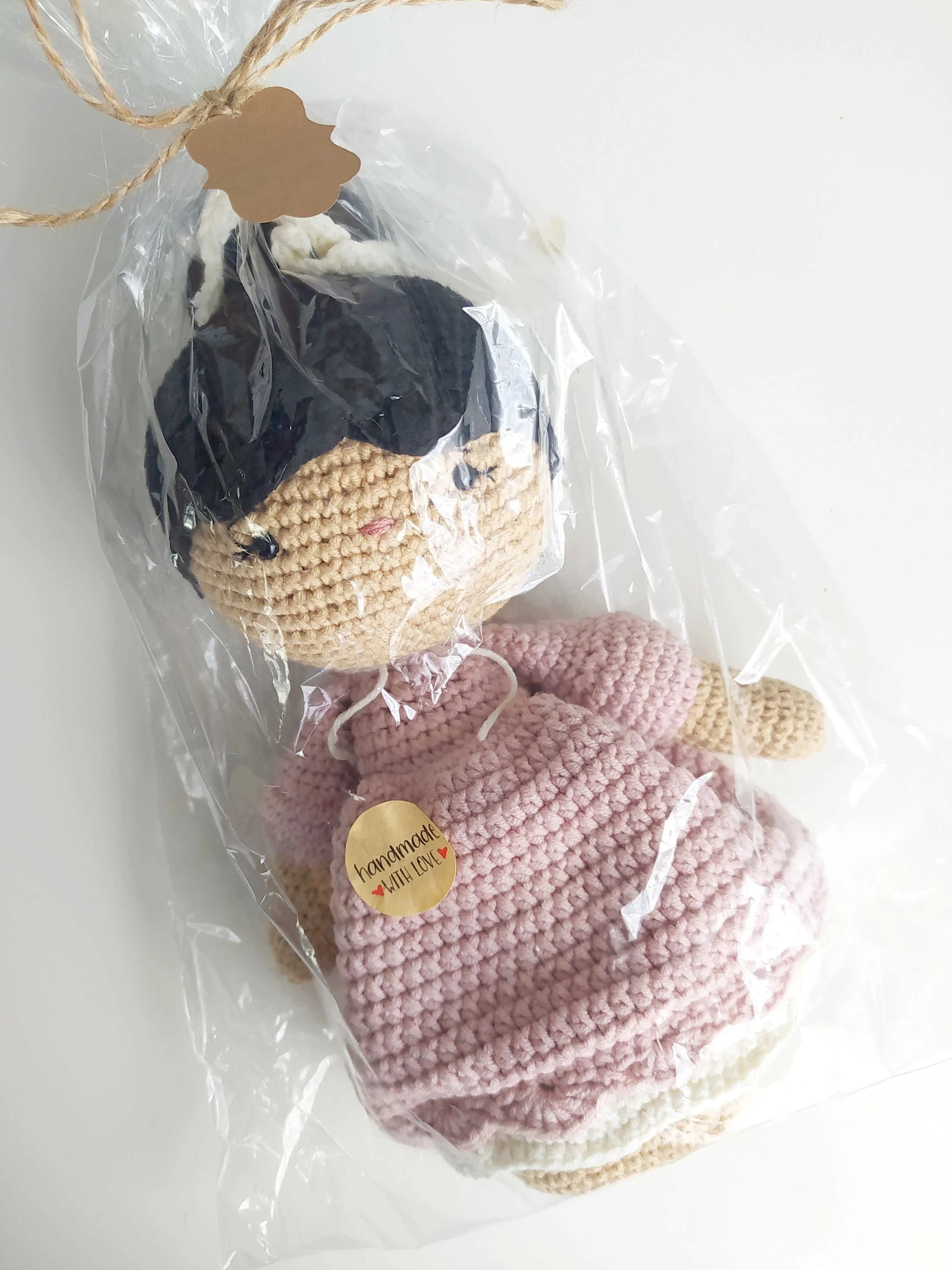 Szydełkowa figurka – księżniczka — zdjęcie 6