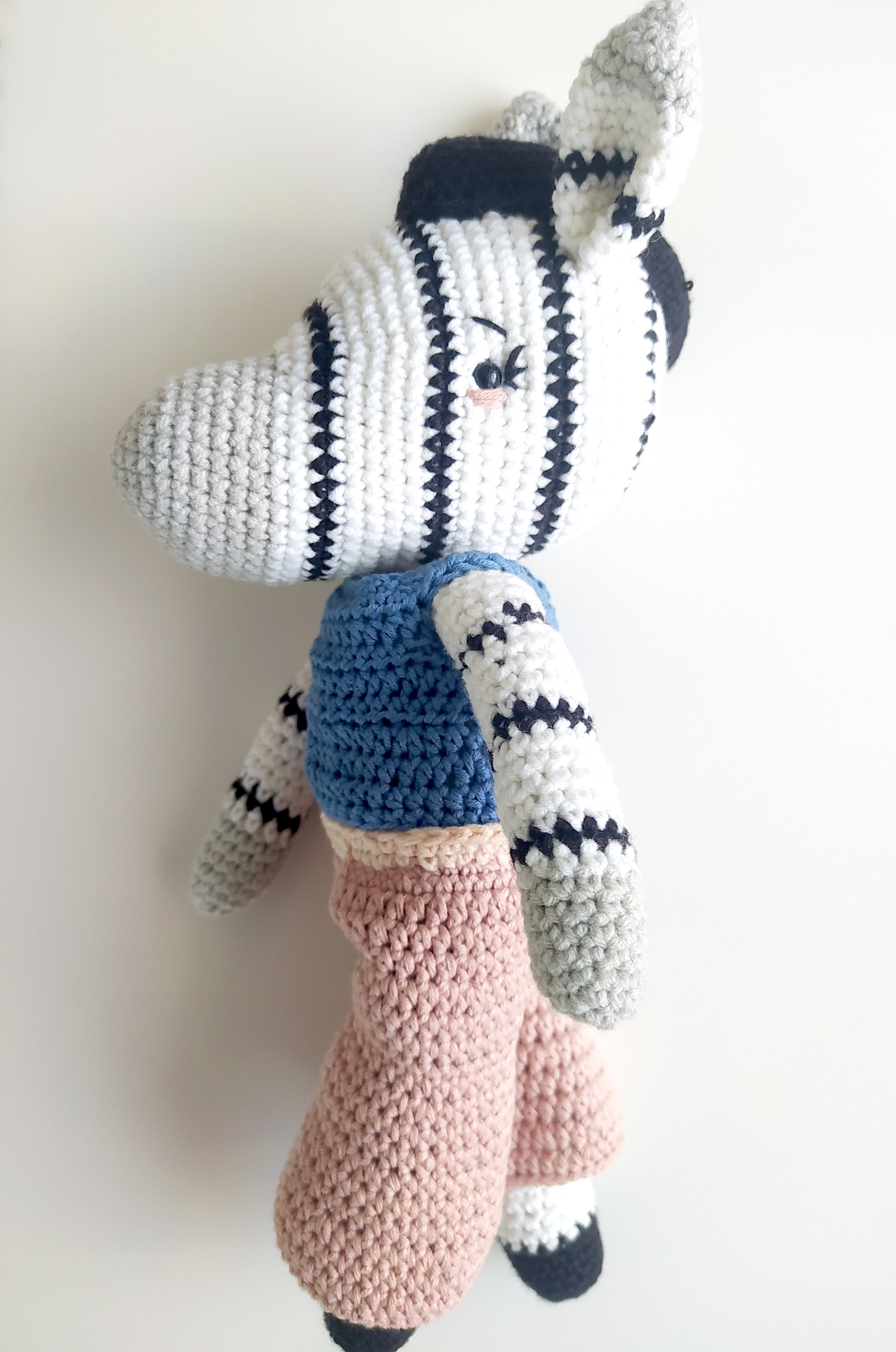 Szydełkowa zebra — zdjęcie 3