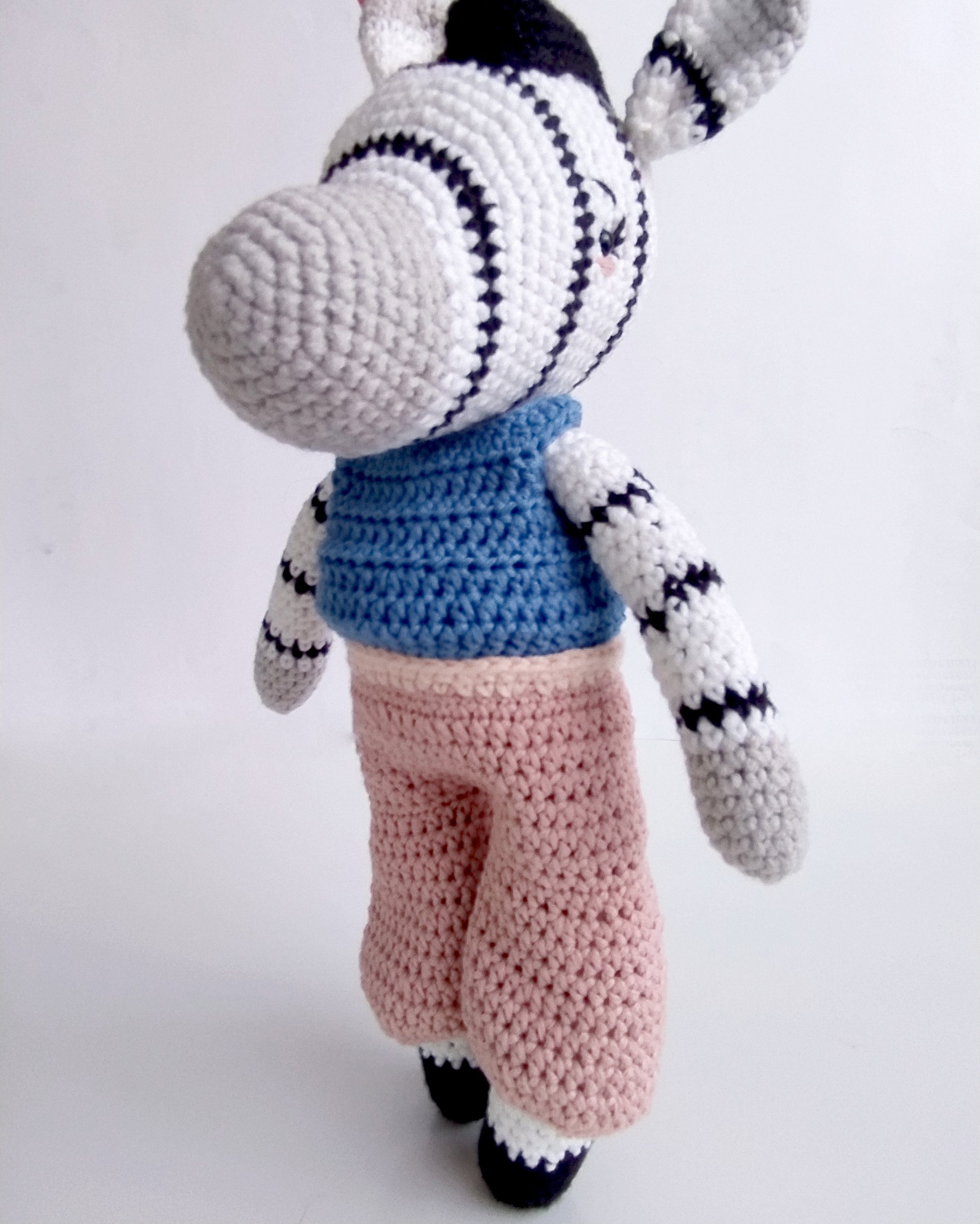 Szydełkowa zebra — zdjęcie 4