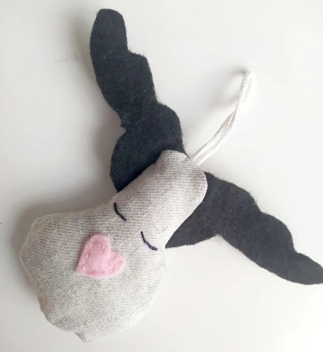 Zestaw ozdób świątecznych z Mikołajem — handmade — zdjęcie 4